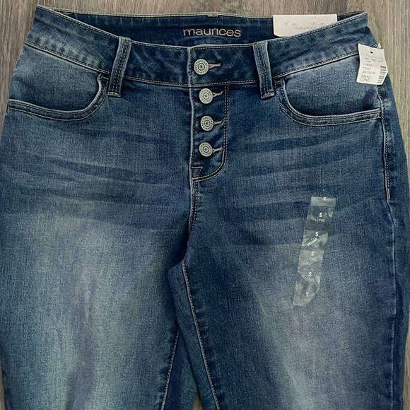 Maurice’s Denim Flex Mid-Rise Small-Long Jeggings - Picture 12 of 13